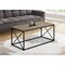 Monarch Specialties Coffee Table, Accent, Cocktail, Rectangular, Living Room, 40"L, Metal, Laminate, Brown, Black I 3786 - alternate 5